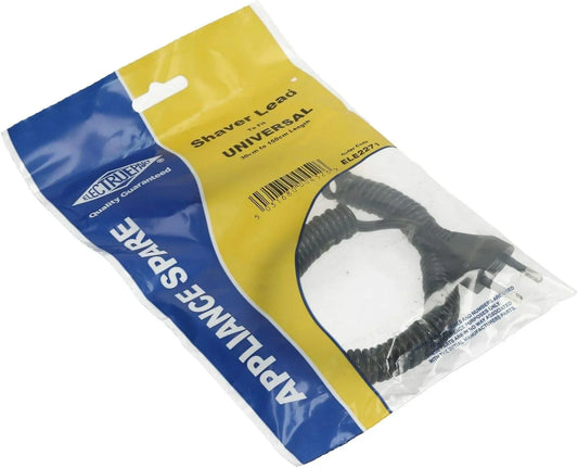 Electruepart Universal Shaver Lead, 2-Pin Power Connector - Cloud Nine Stores