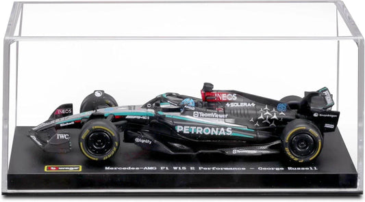 F1 Mercedes AMG W15 2024 with Helmet Russell - Cloud Nine Stores