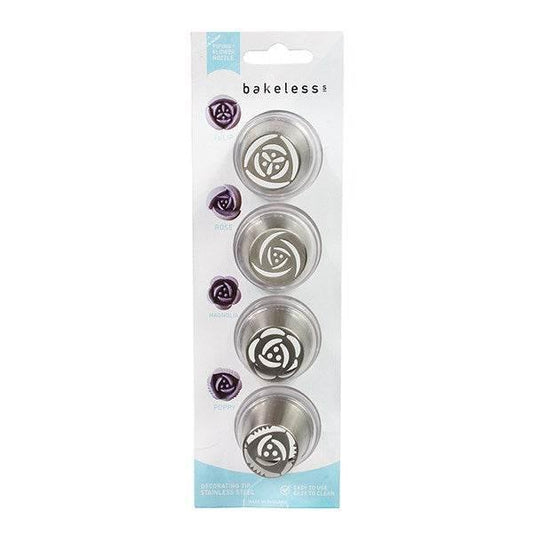 Bakeless Russian Flower Piping Tips Set - Cloud Nine Stores