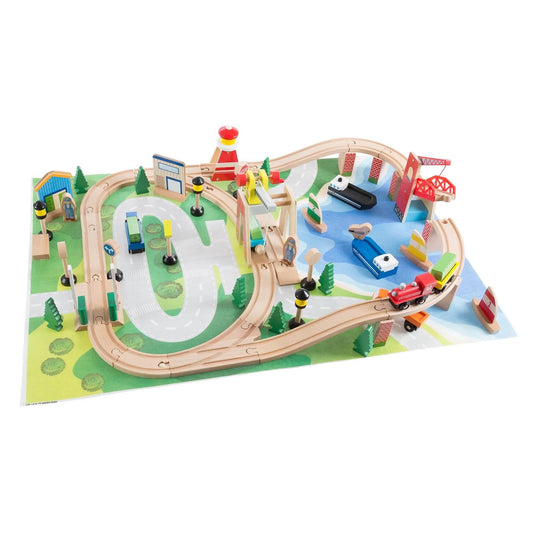 ABGEE - Train Set & Play mat - Cloud Nine Stores