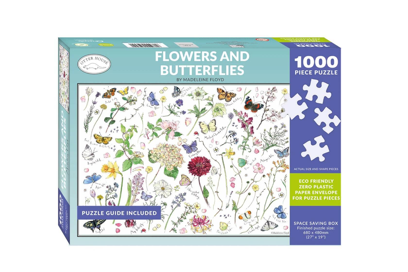 Otter House - Flowers & Butterflies - Cloud Nine Stores