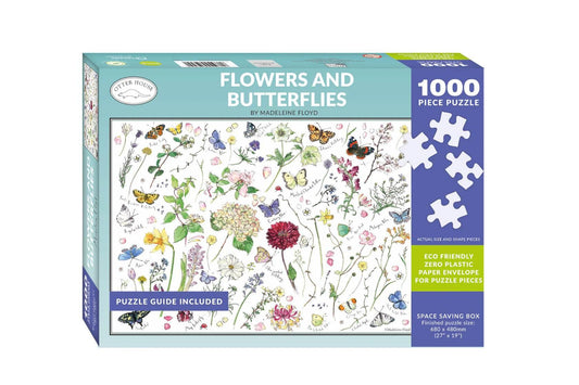Otter House - Flowers & Butterflies - Cloud Nine Stores