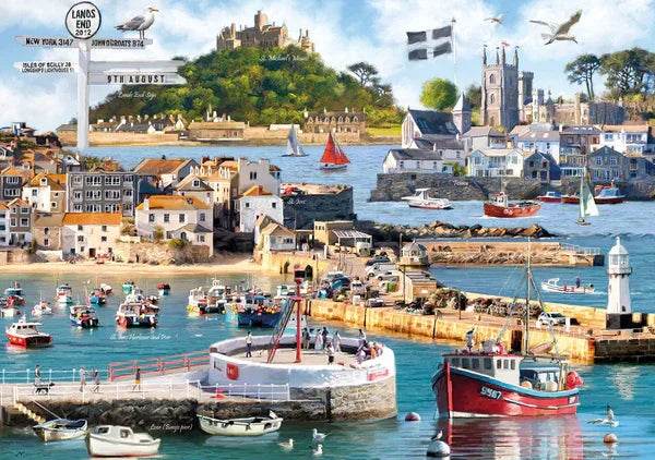 Cornwall Montage - 1000 Piece Jigsaw Puzzle - Cloud Nine Stores