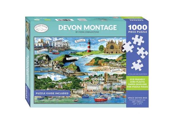 Devon Montage - 1000 Piece Jigsaw Puzzle - Cloud Nine Stores
