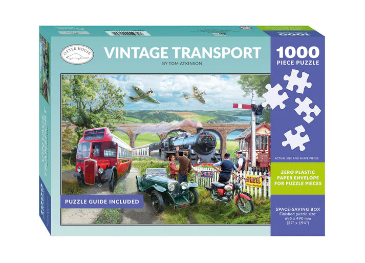 Vintage Transport - 1000 Piece Jigsaw Puzzle Cloud Nine Stores