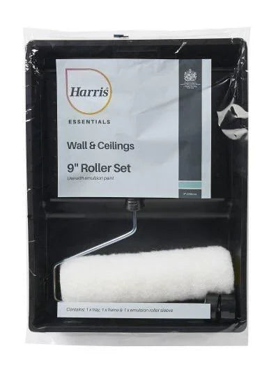 Harris essentials 9" Roller and Tray set - Cloud Nine Stores