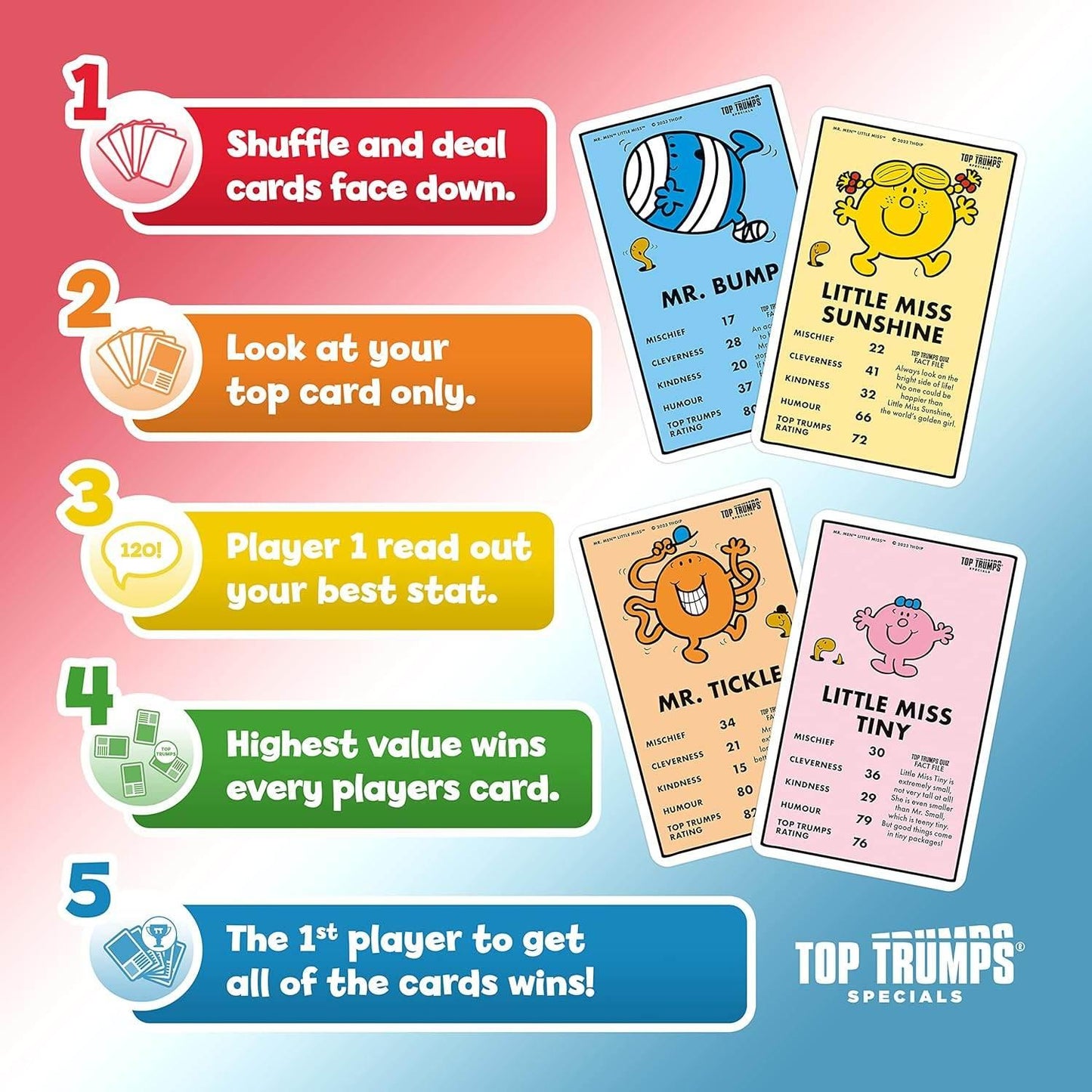 Top Trumps Mr. Men & Little Miss - Cloud Nine Stores
