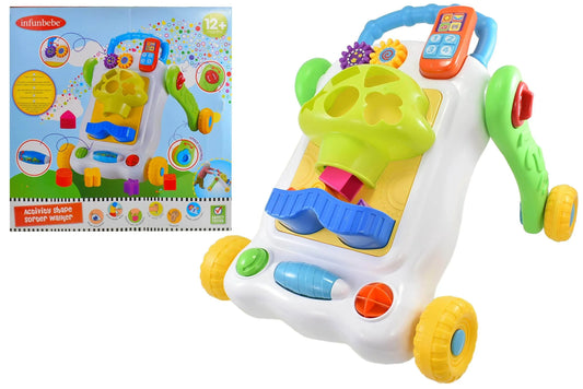 Infunbebe Activity Shape Sorter Walker - Cloud Nine Stores