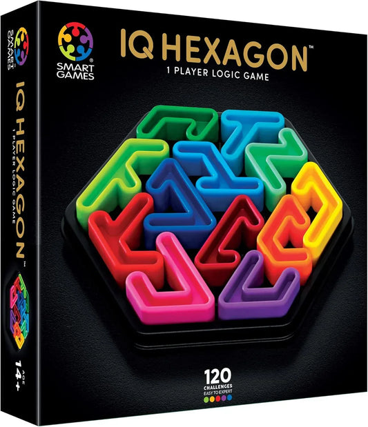 Smart Games - IQ Deluxe Hexagon - Cloud Nine Stores