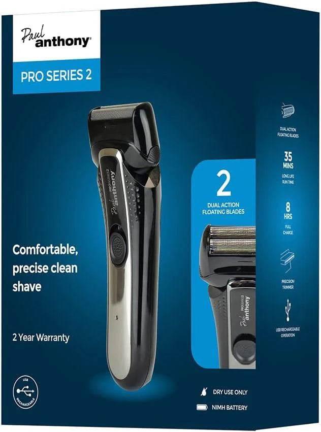 Paul Anthony 'Pro Series 2' Men's USB Foil Shaver - Cloud Nine Stores