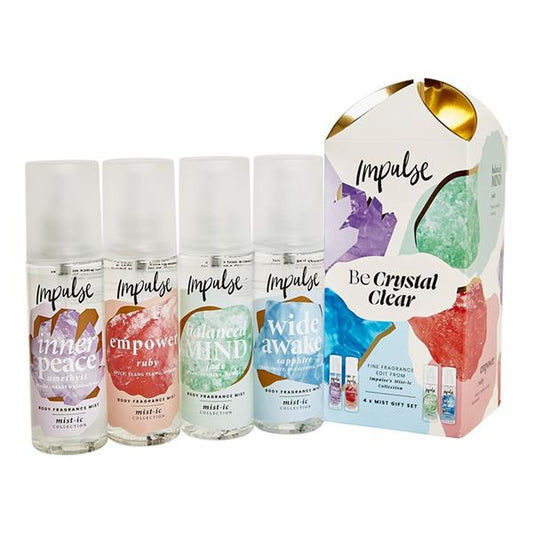 Impulse Be Crystal Clear Gift Set