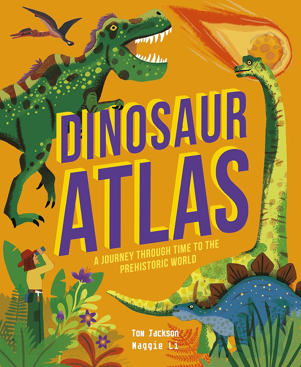 Dinosaur Atlas: A Journey Through Time to the Prehistoric World Cloud Nine Stores