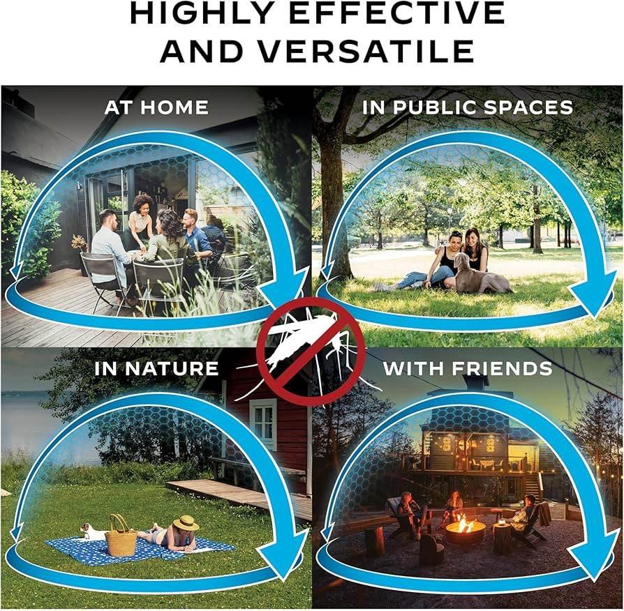 Thermacell Halo Mini Patio Shield Mosquito and Flying Insect Repeller DEET-free - Cloud Nine Stores