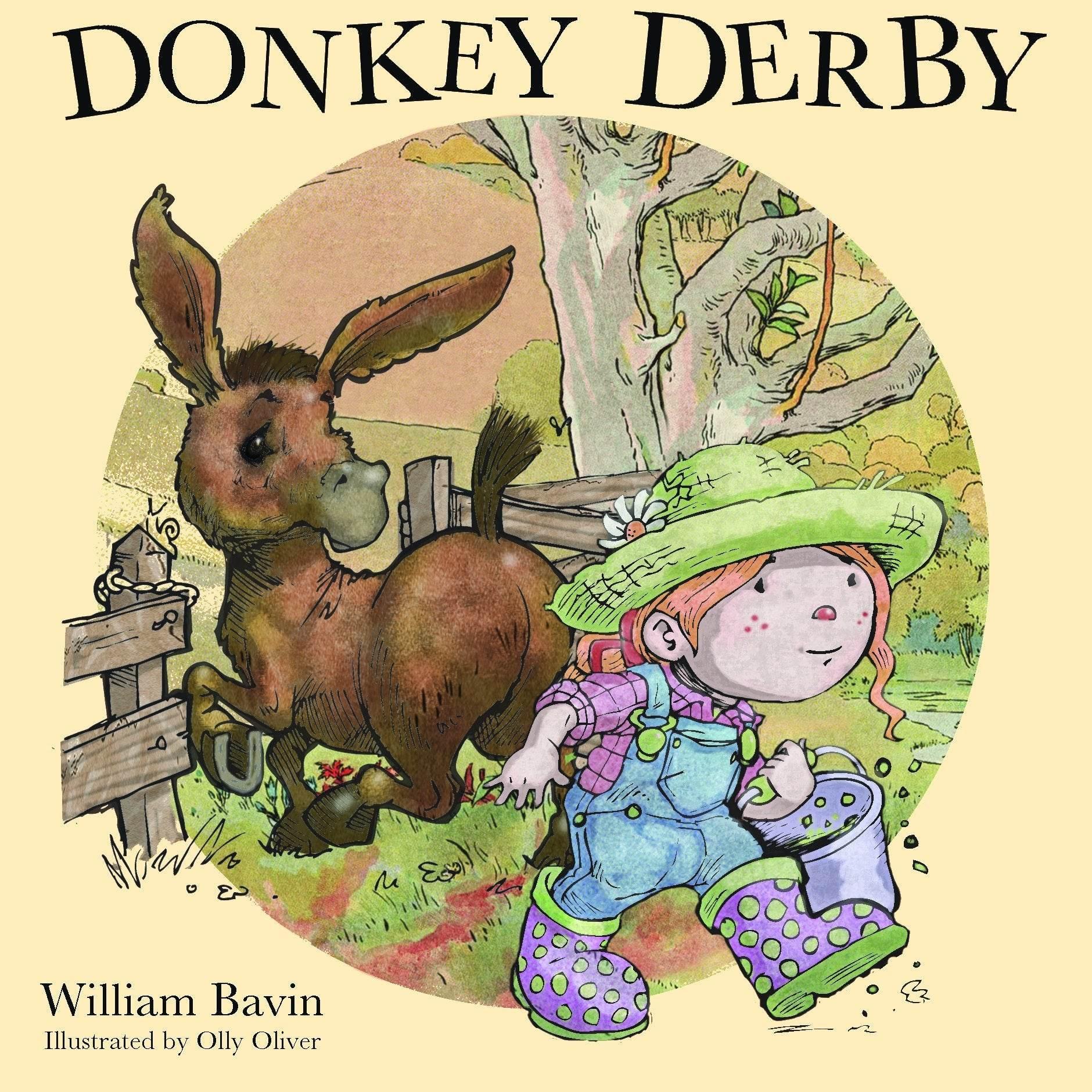 Donkey Derby Hardcover by William Bavin - Cloud Nine Stores