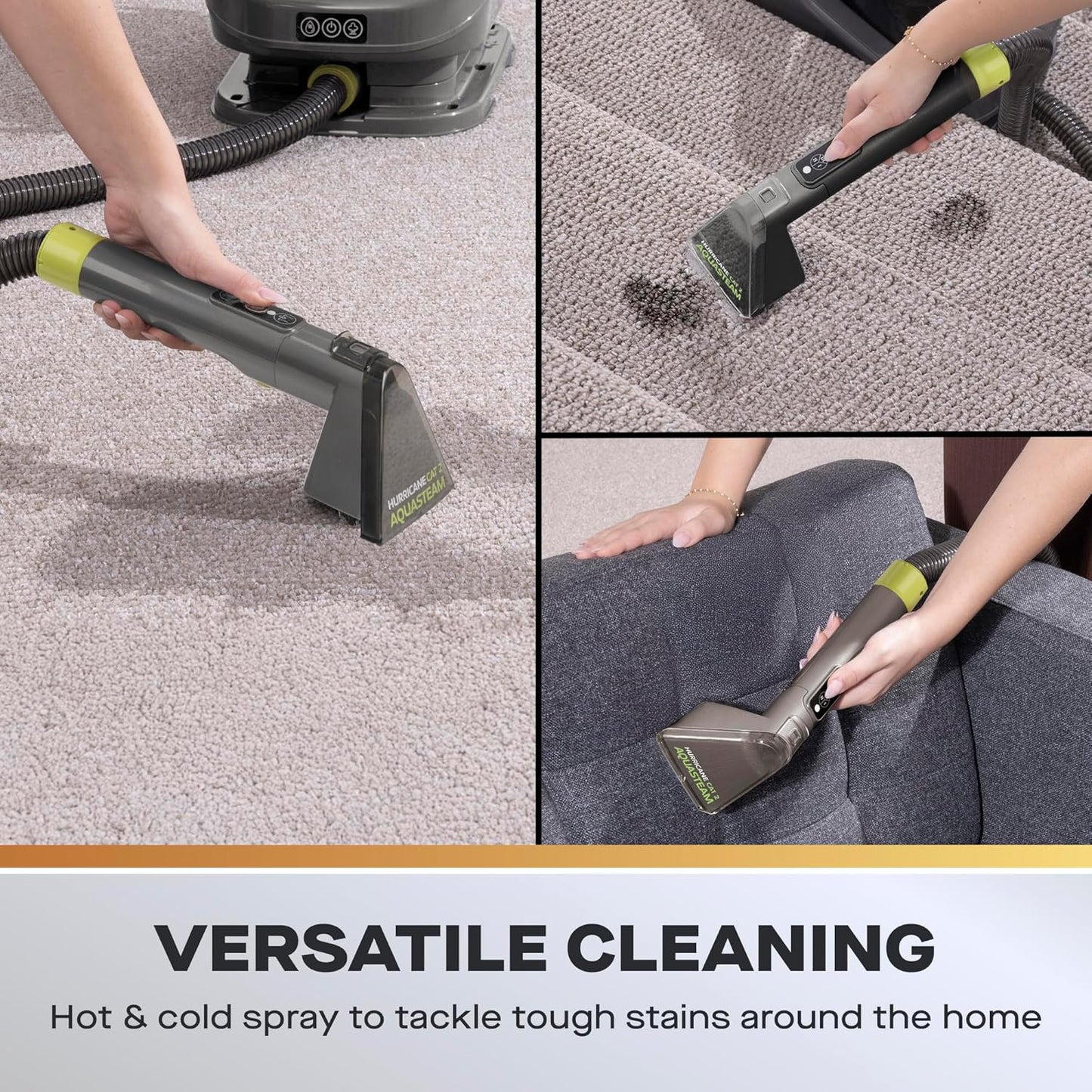 Daewoo Aquastream 1300W 1.4L Carpet & Upholstery Spot Cleaner - flr00192ge Cloud Nine Stores