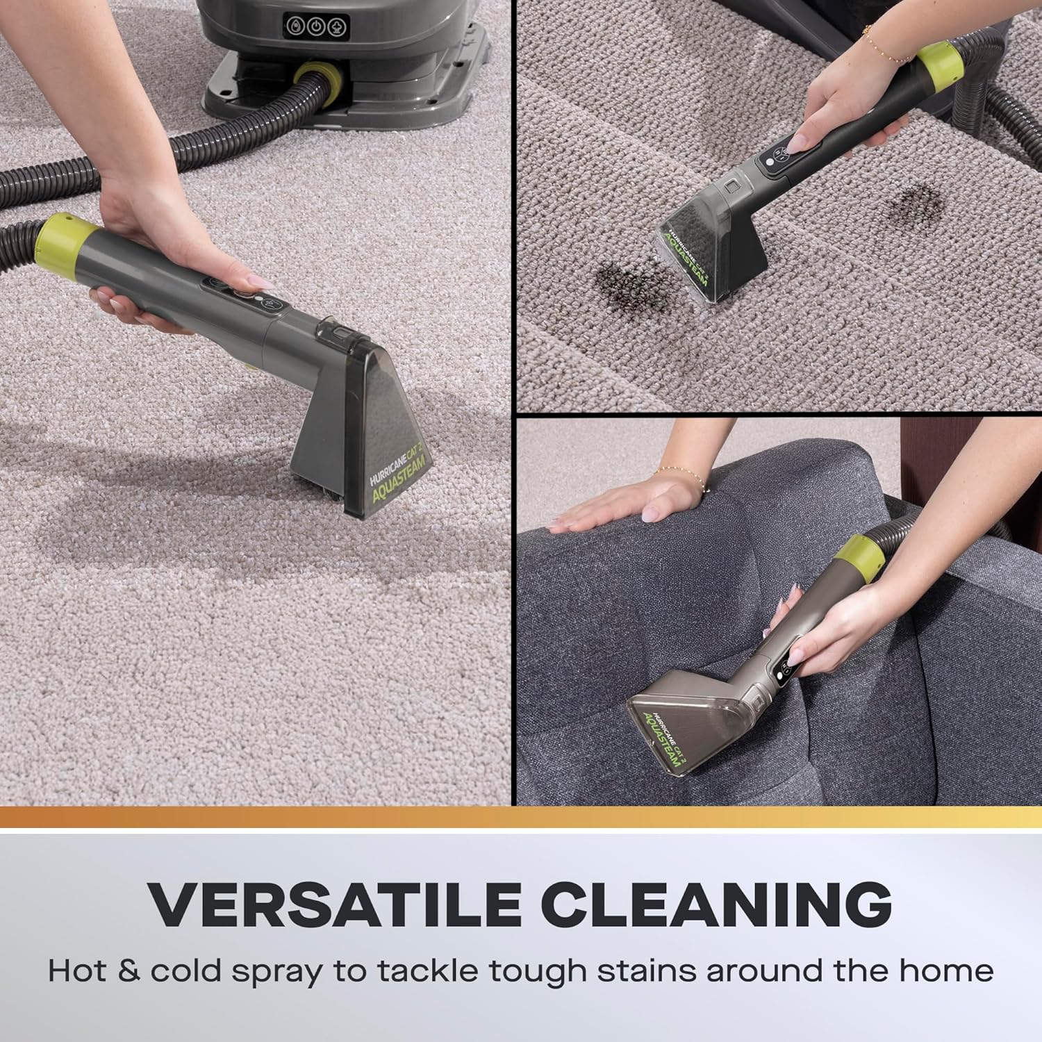 Daewoo Aquastream 1300W 1.4L Carpet & Upholstery Spot Cleaner - flr00192ge