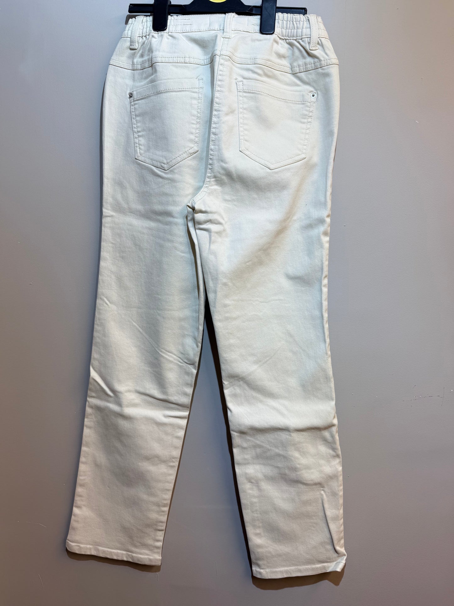 Ladies Country Rose White Jeans Cloud Nine Stores