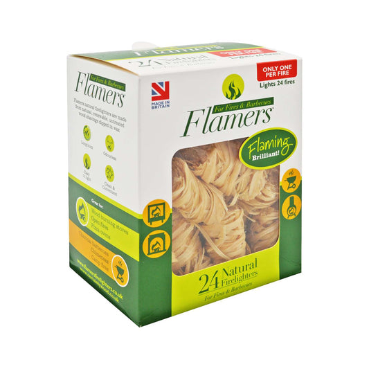 Flamers Natural Firelighters 24 Pack - Cloud Nine Stores