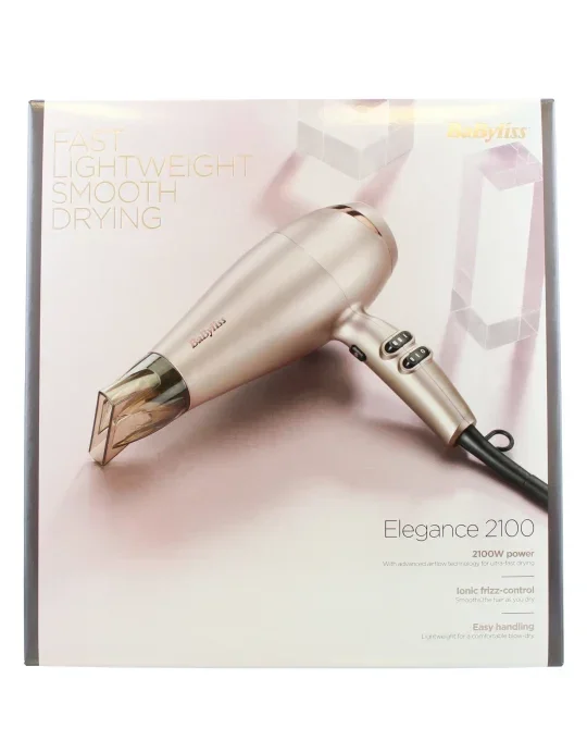 BaByliss 5336CU Elegance Hair Dryer - 2100W Ionic