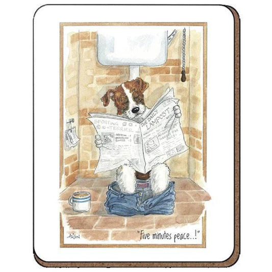 Fridge Magnet - Alison's Animals - Five minutes peace - Cloud Nine Stores