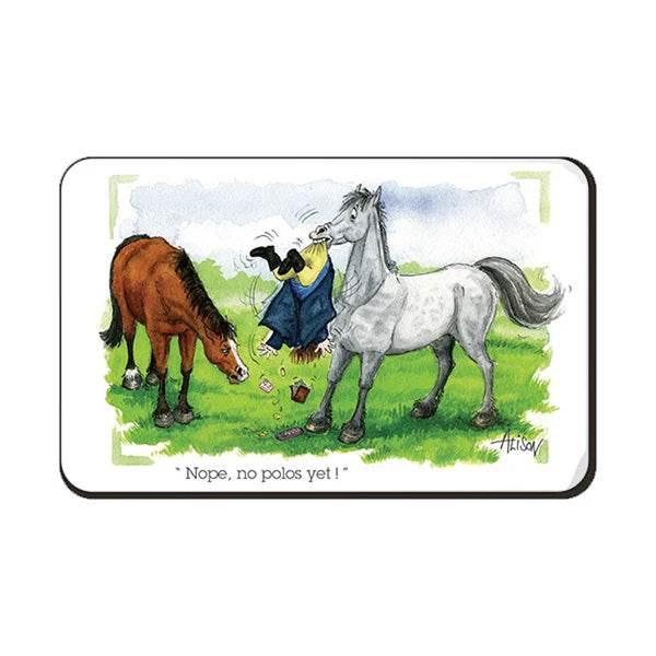 Fridge Magnet - Alison's Animals - Nope no polos - Cloud Nine Stores