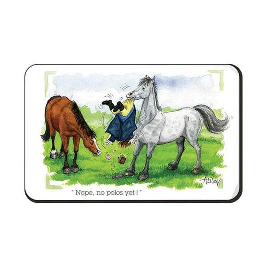 Fridge Magnet - Alison's Animals - Nope no polos - Cloud Nine Stores