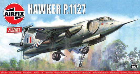 Airfix 1/72 Hawker P.1127 (Kestrel) # 01033V - Cloud Nine Stores