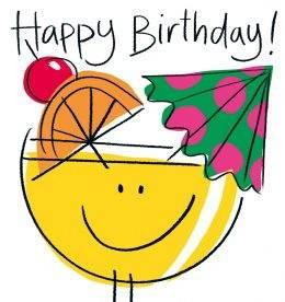 Happy Cocktail Happy Birthday - Cloud Nine Stores