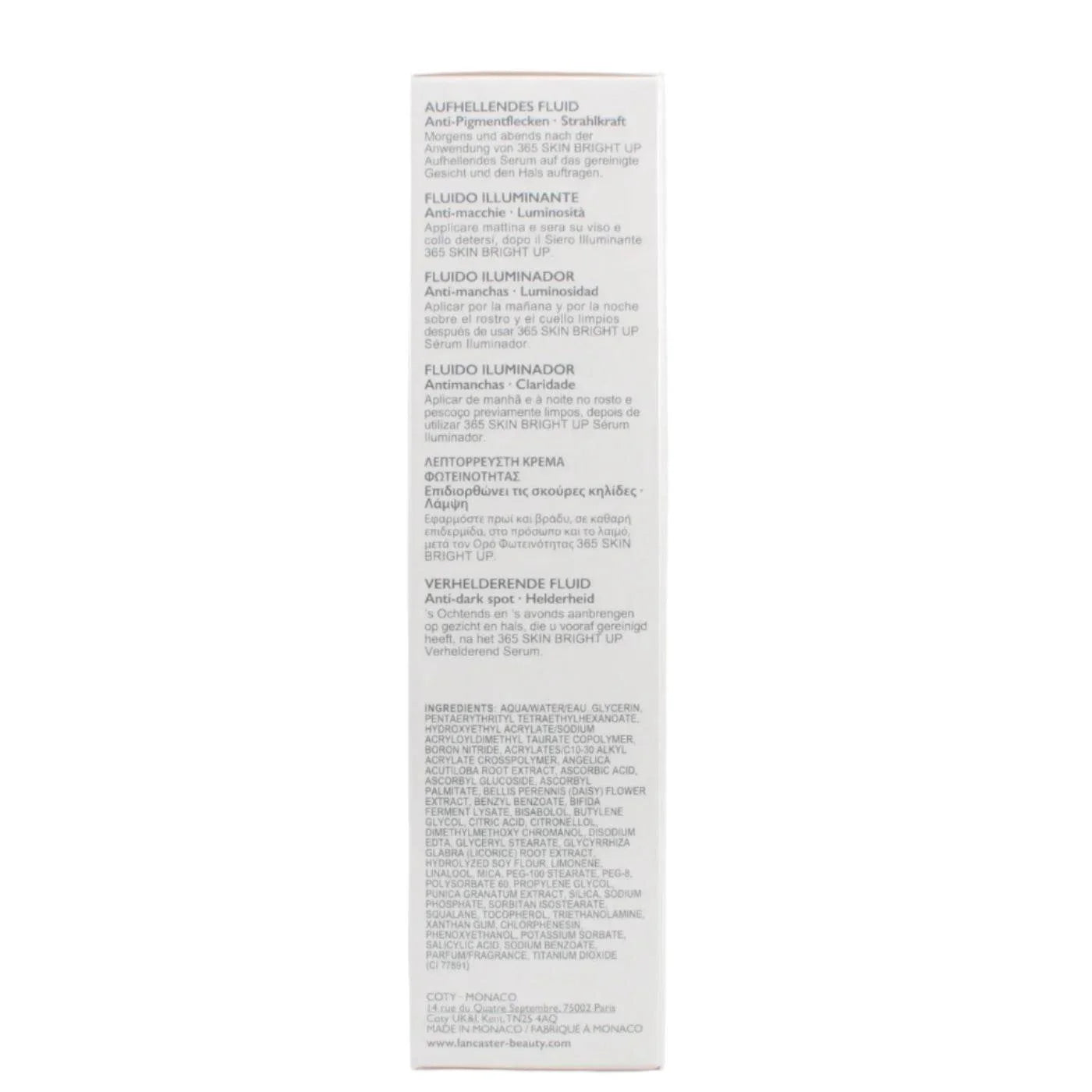 LANCASTER 365 SKIN REPAIR 100ML BRIGHTEN - Cloud Nine Stores