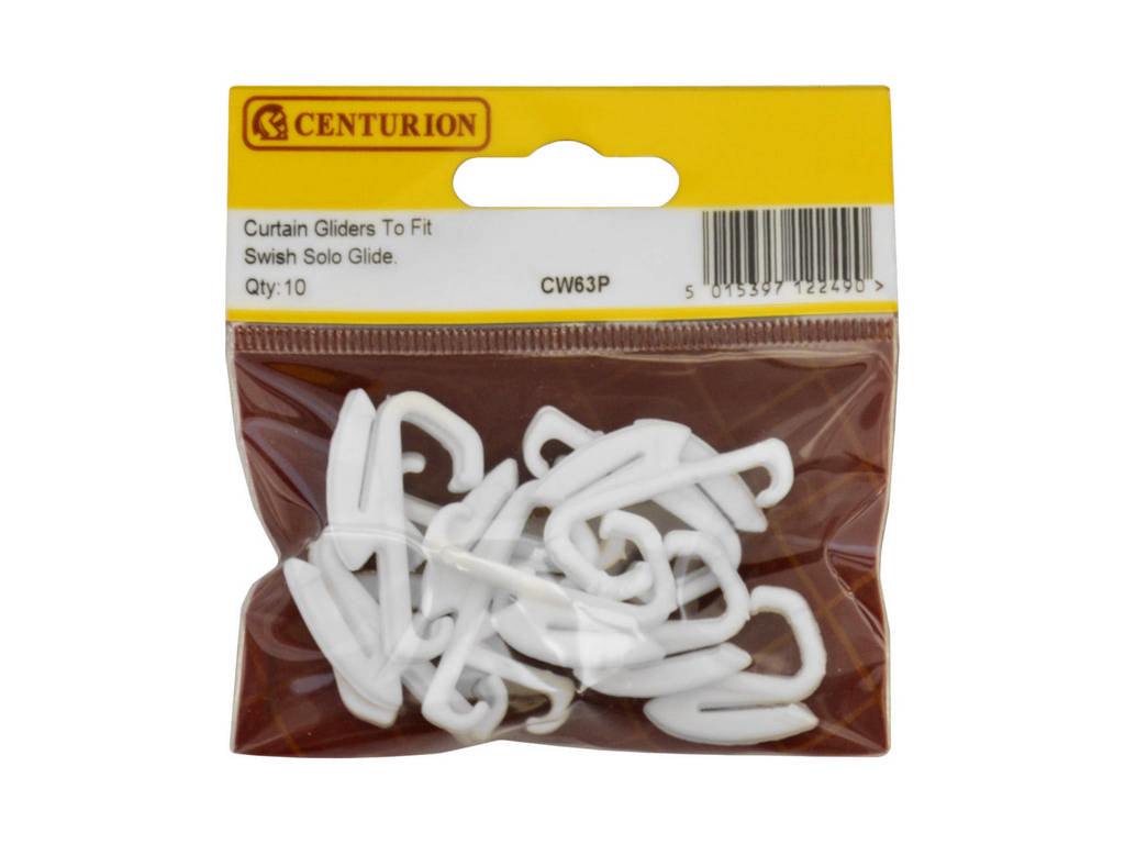 Curtain Gliders To Fit Swish Solo Glide (Pack of 10)