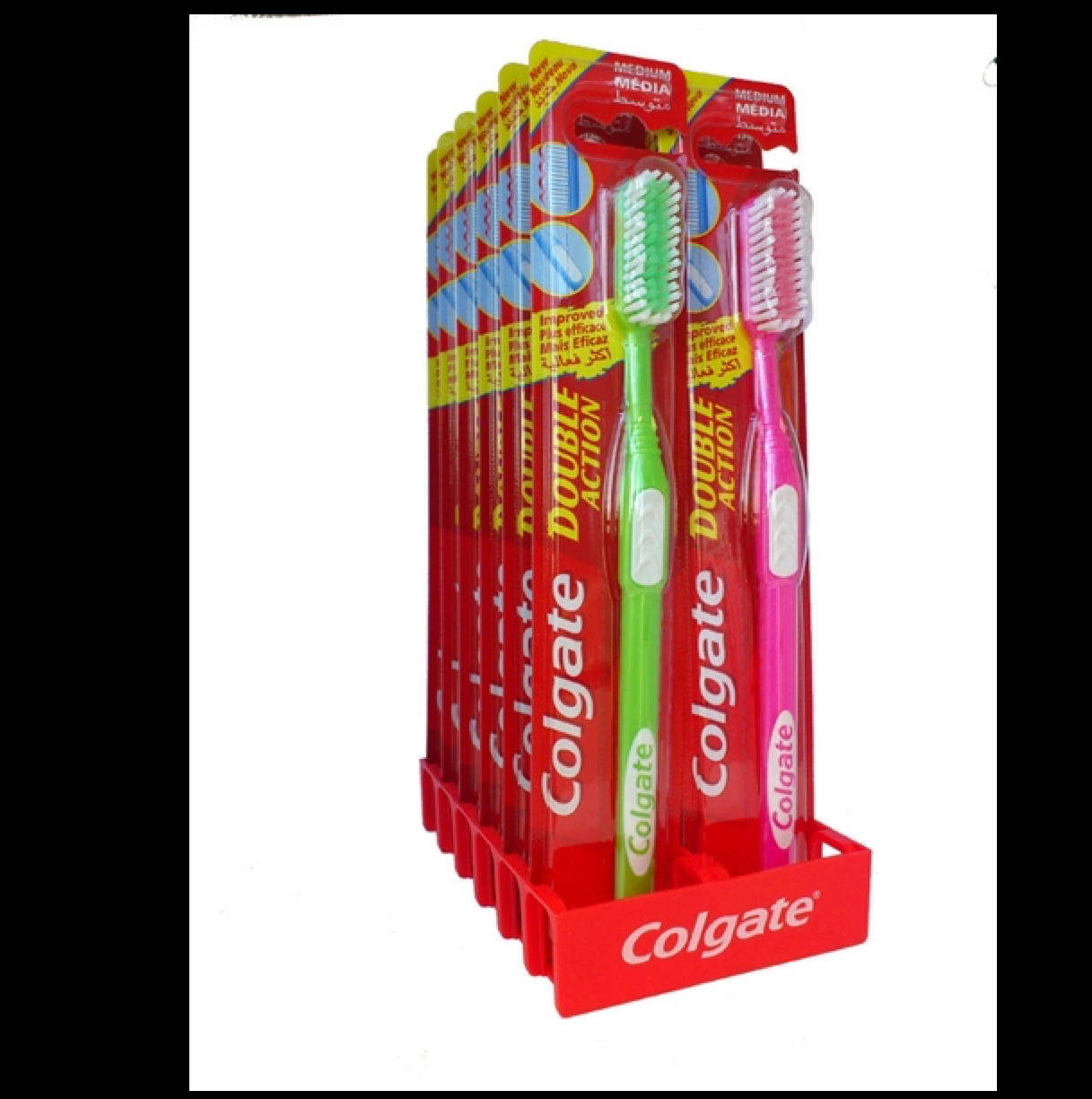4 x Colgate Medium Toothbrush