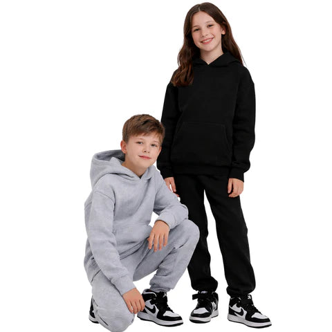 Childrens Urban Road Plain Joggers - Grey Cloud Nine Stores