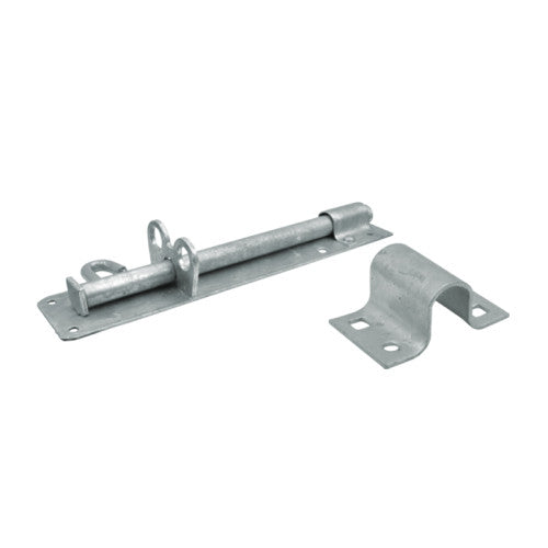 CENTURION 250mm (10") Galvanised Brenton Heavy Padlock Bolt 1A Pattern Cloud Nine Stores