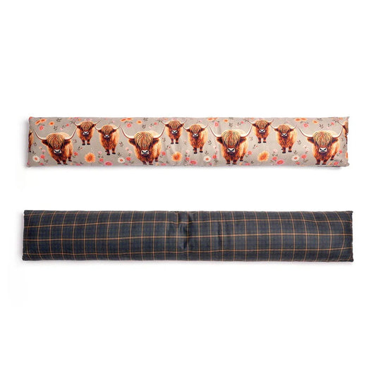 Highland Cows Meadow Draught Excluder - Cloud Nine Stores