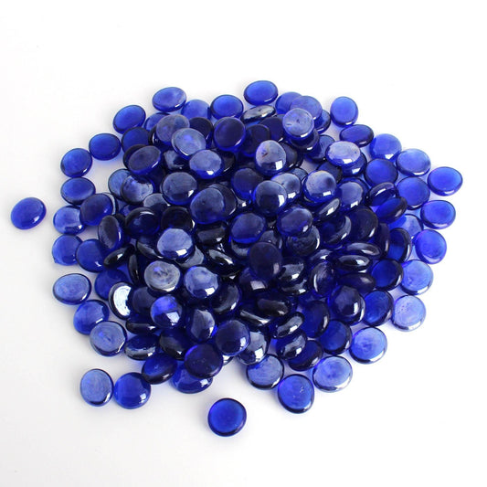 House Of Marbles Decorative Glass Nuggets - Blue/Clear - Cloud Nine Stores