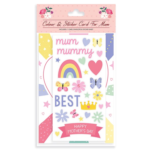 Mother's Day Colour in Card Cloud Nine Stores