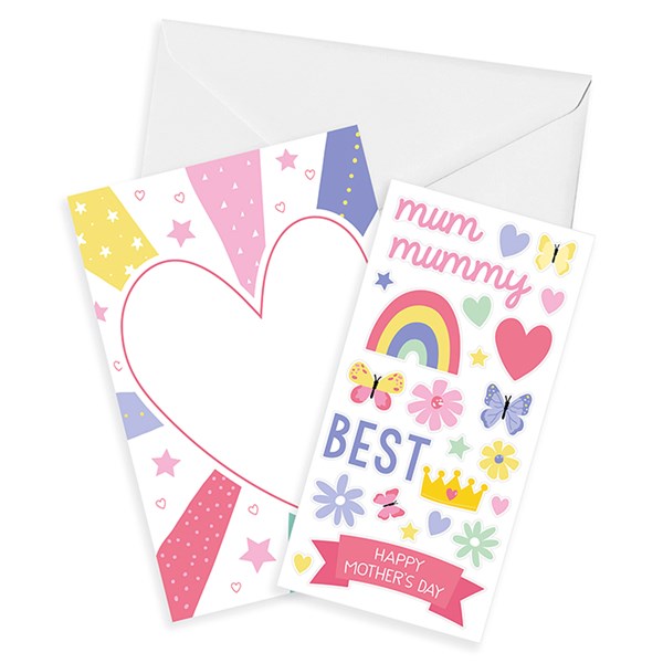 Mother's Day Colour in Card
