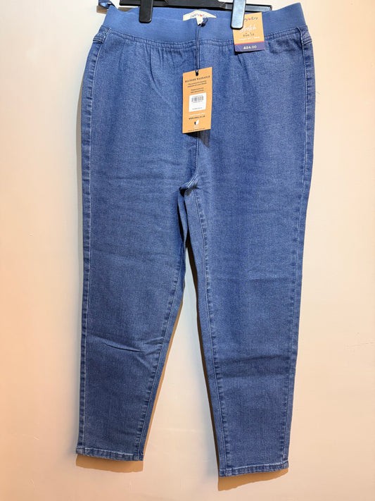 Ladies Country Rose Light Denim Jeans
