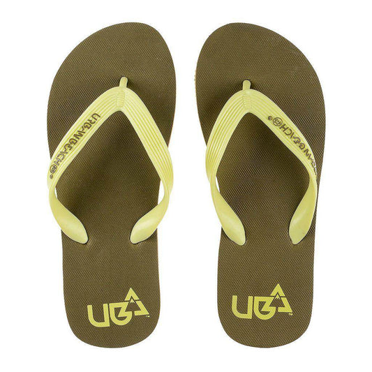 Urban Beach Royal Brown Flip Flops - Cloud Nine Stores