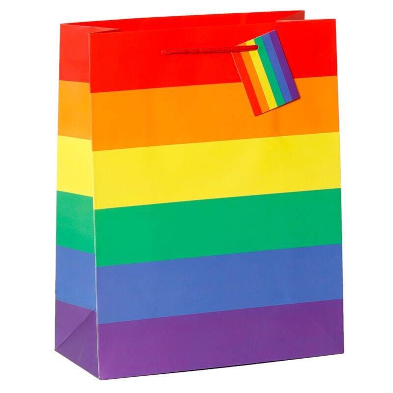 Somewhere Rainbow Gift Bag Large - Cloud Nine Stores