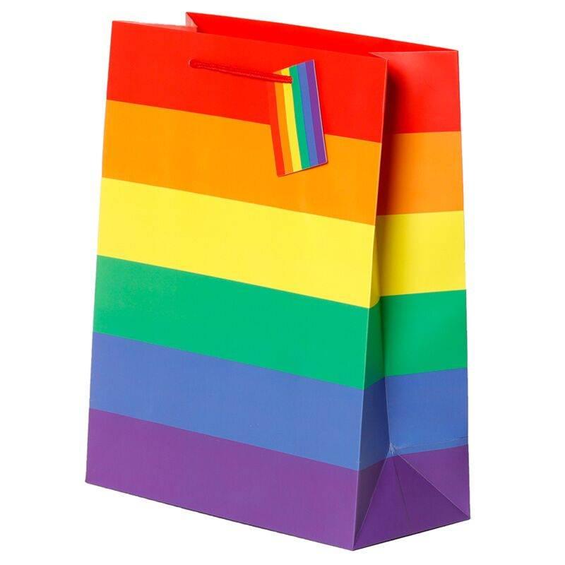 Somewhere Rainbow Gift Bag Large - Cloud Nine Stores