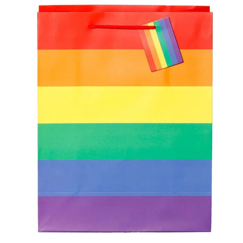 Somewhere Rainbow Gift Bag Large - Cloud Nine Stores