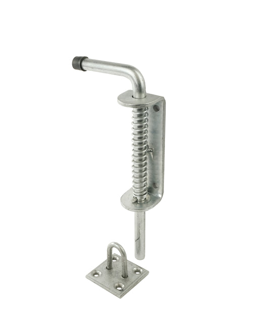 CENTURION Spring Loaded Animal Bolt, Galvanised, 225mm x 40mm x 13mm
