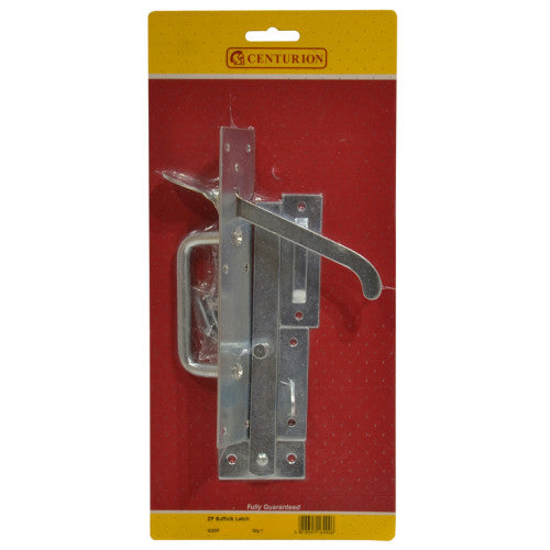 CENTURION Light Suffolk Latch, Zinc Plated, 200mm