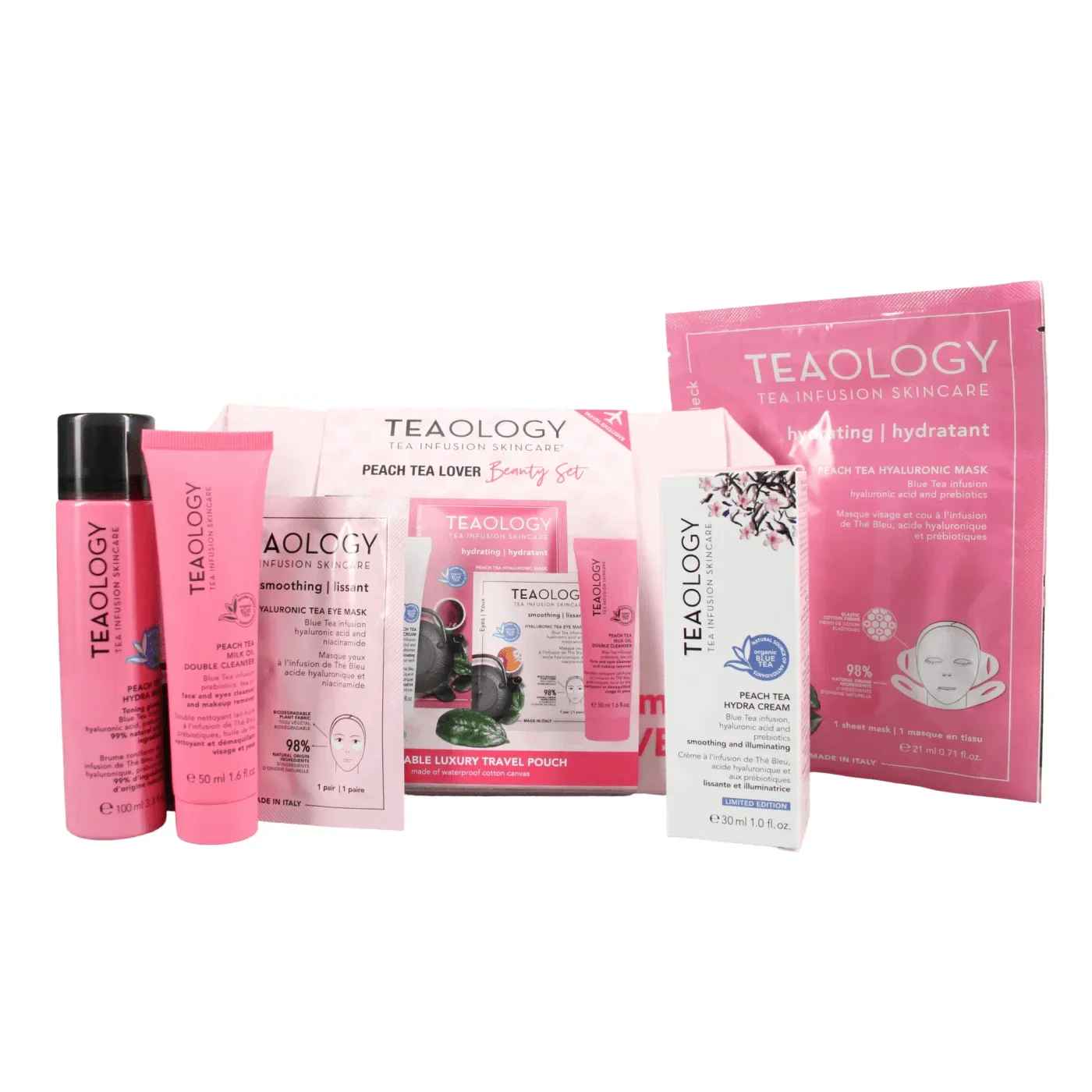 Teaology Peach Tea Lover Beauty Set 5 pc - Cloud Nine Stores