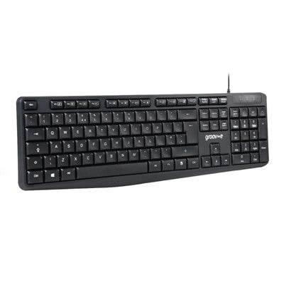Groov-e Wired Full Size QWERTY Keyboard - Cloud Nine Stores