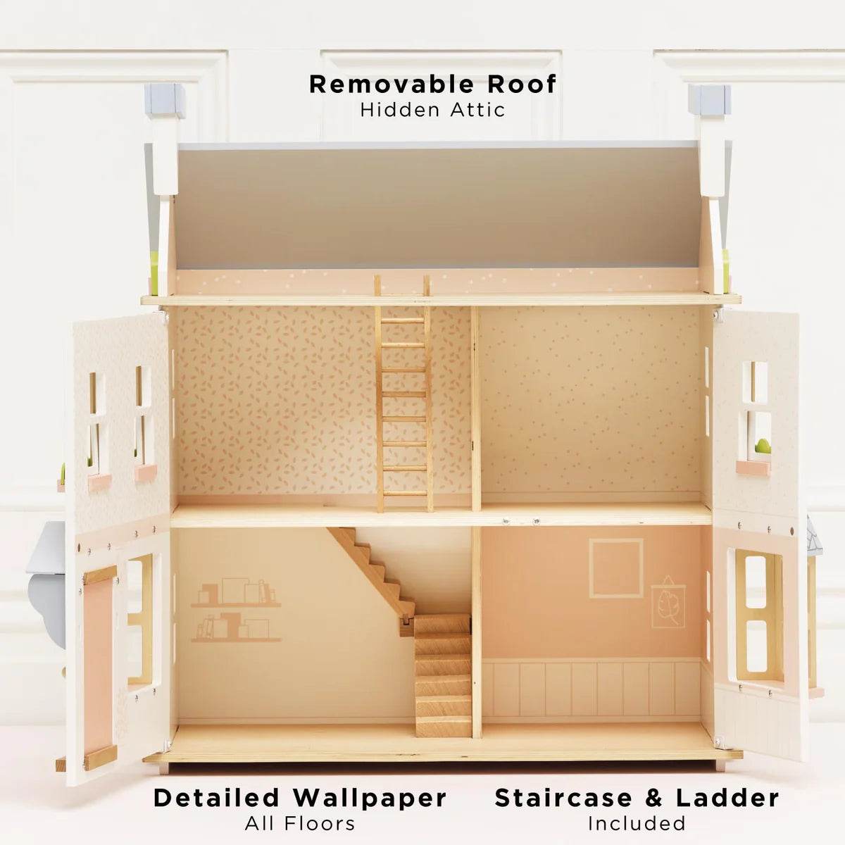 Le Toy Van Mayberry Manor Wooden Dolls House - Cloud Nine Stores