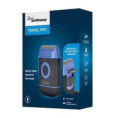 PAUL ANTHONY TRAVEL PRO SHAVER BATTERY OPERATED - Cloud Nine Stores