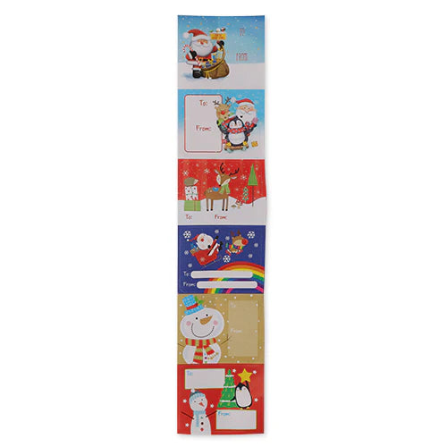 Self Adhesive Labels Xmas Jumbo Size 60