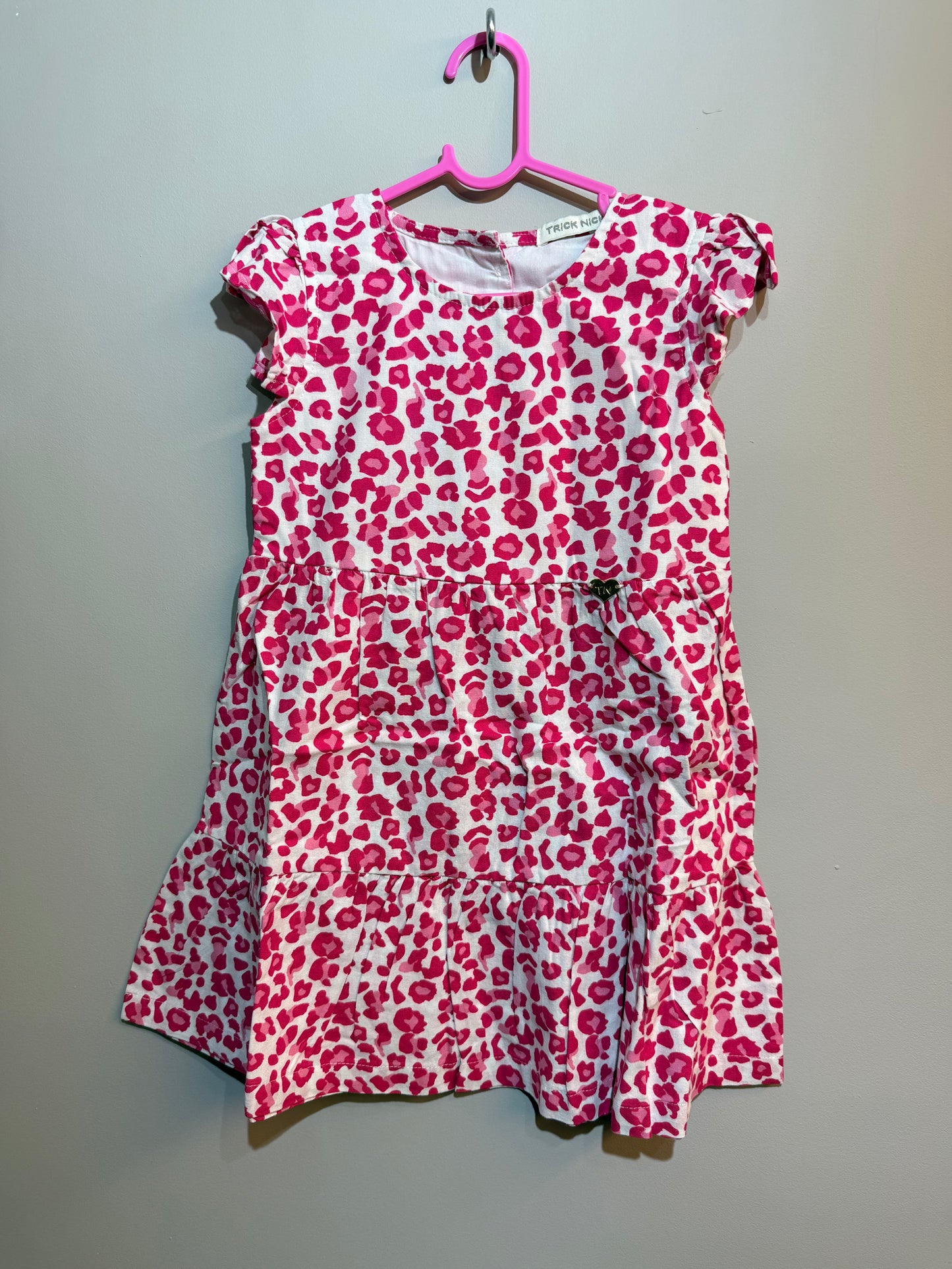 Children's Leopard Print Dress Cloud Nine Stores
